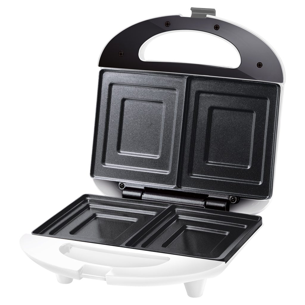 SENCOR SSM 3120WH fehér szendvicssütő tapadásmentes sütőlapokkal – 2. kép