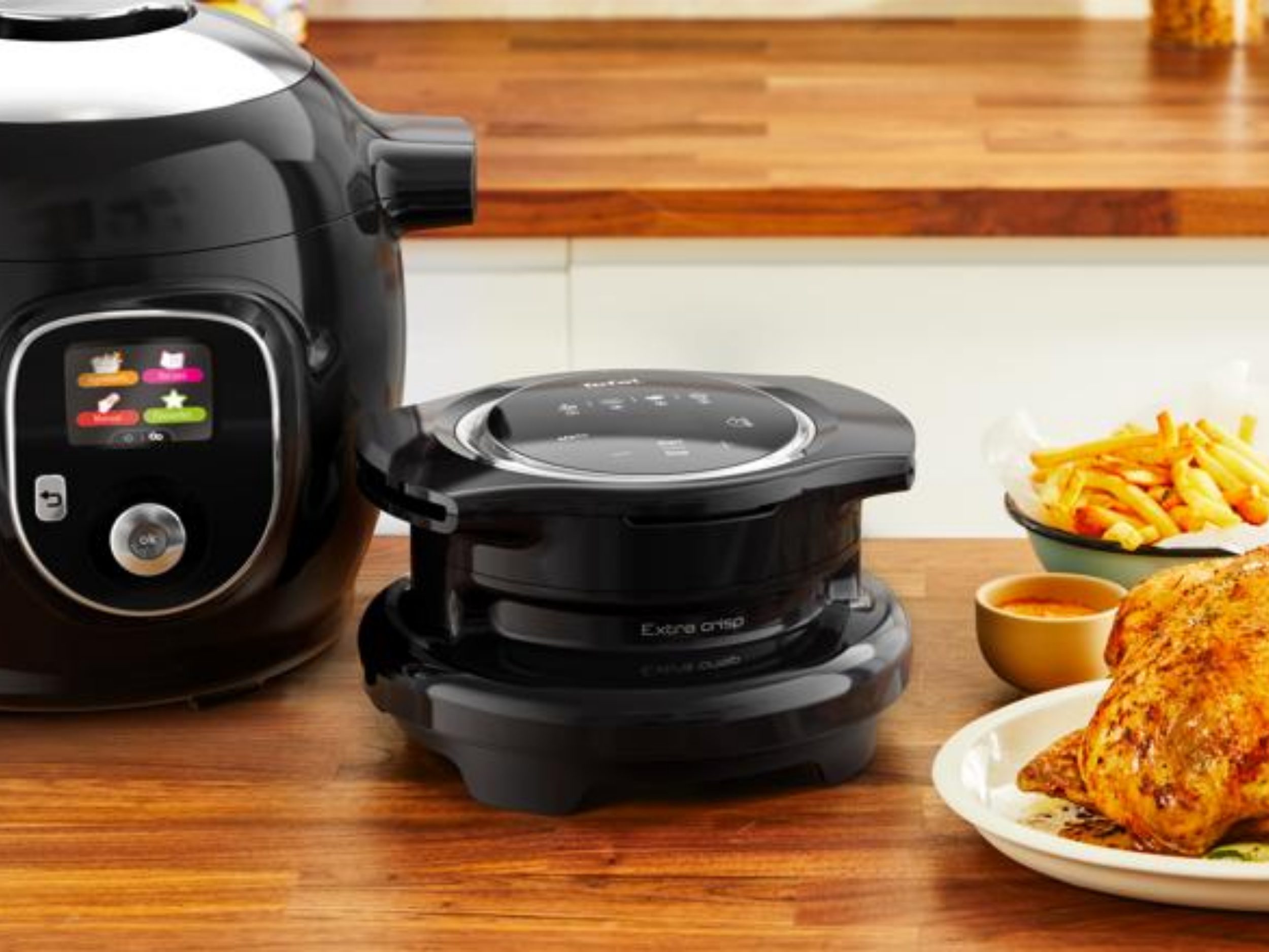 TEFAL CY85X8F2 Cook4Me+ okos multifunkciós edény fedővel, fekete – 5. kép