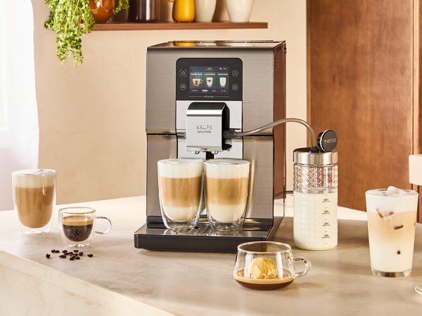 KRUPS EA879EE0 Intuition Experience Hot&Cold automata kávéfőző integrált tejhabosítóval – 6. kép