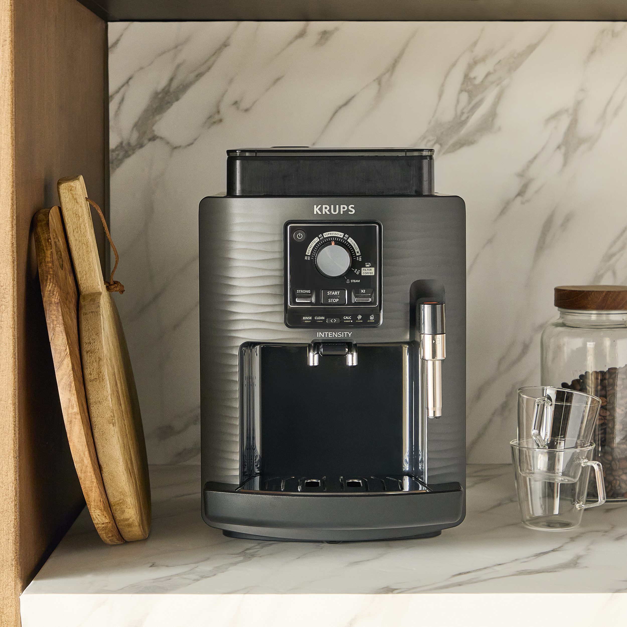KRUPS EA5008E0 automata eszpresszógép 4 feketekávé-itallal – 4. kép