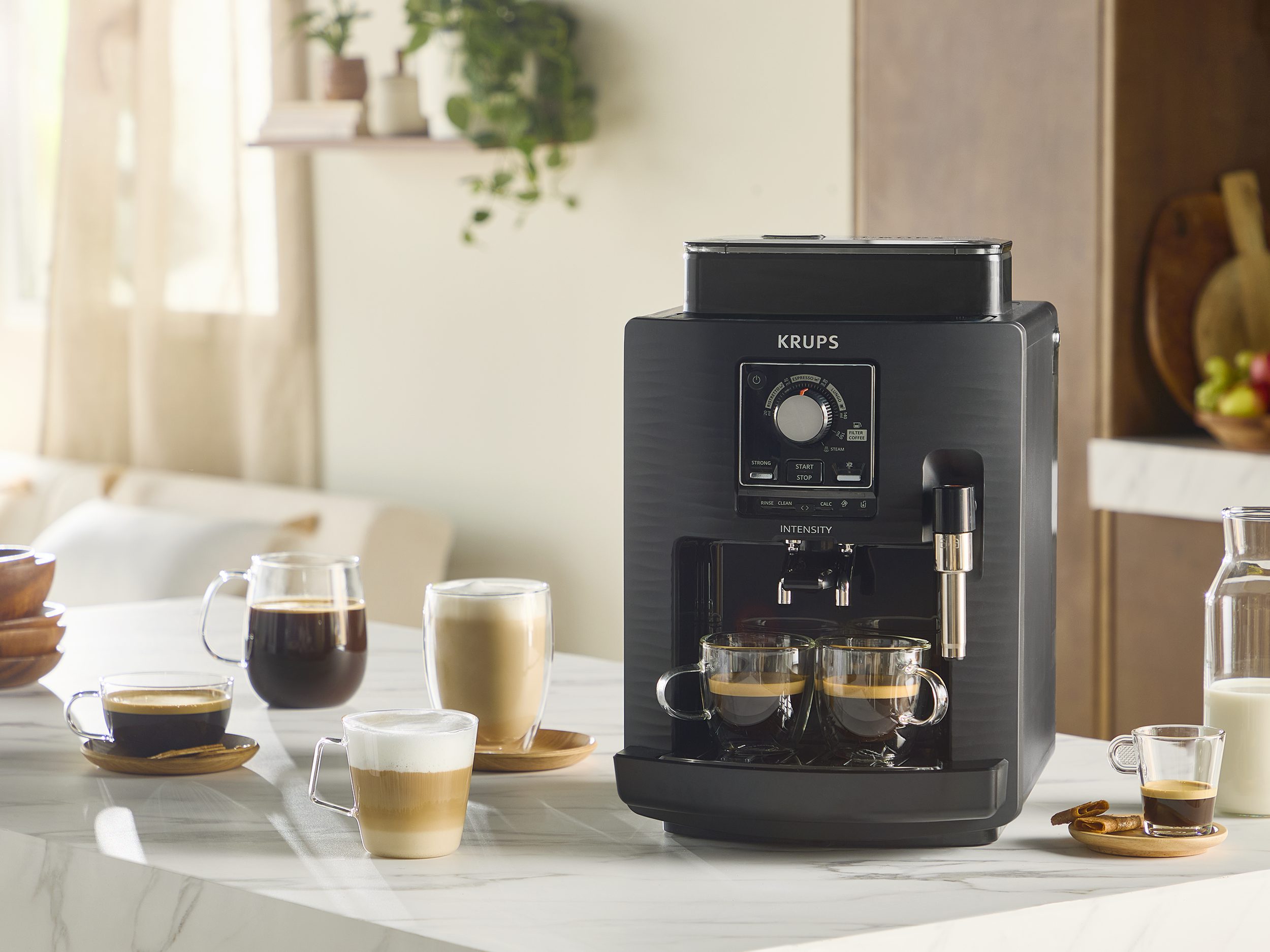 KRUPS EA5008E0 automata eszpresszógép 4 feketekávé-itallal – 6. kép