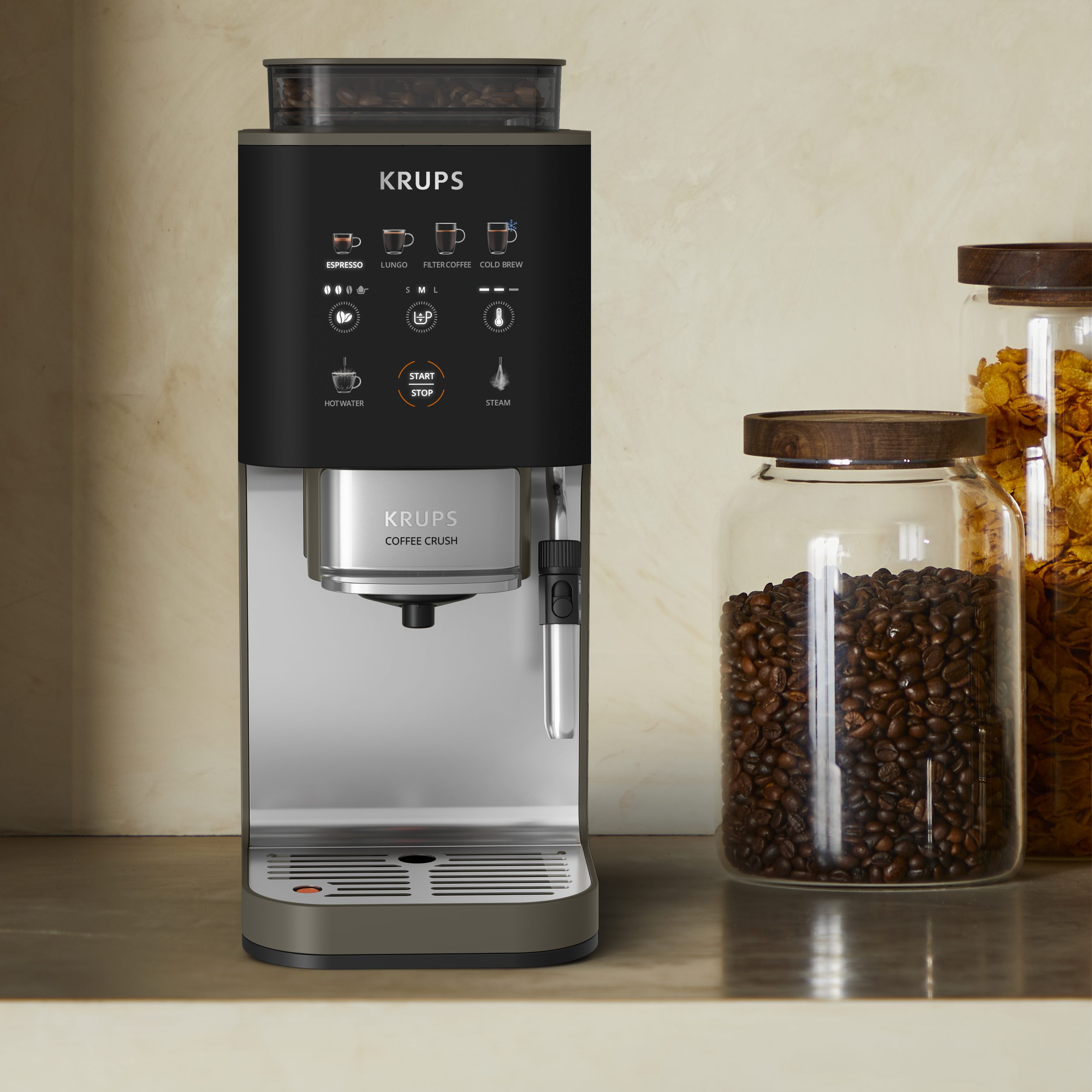 KRUPS SA403BE0 Coffee Crush Experience automata kávéfőző – 6. kép