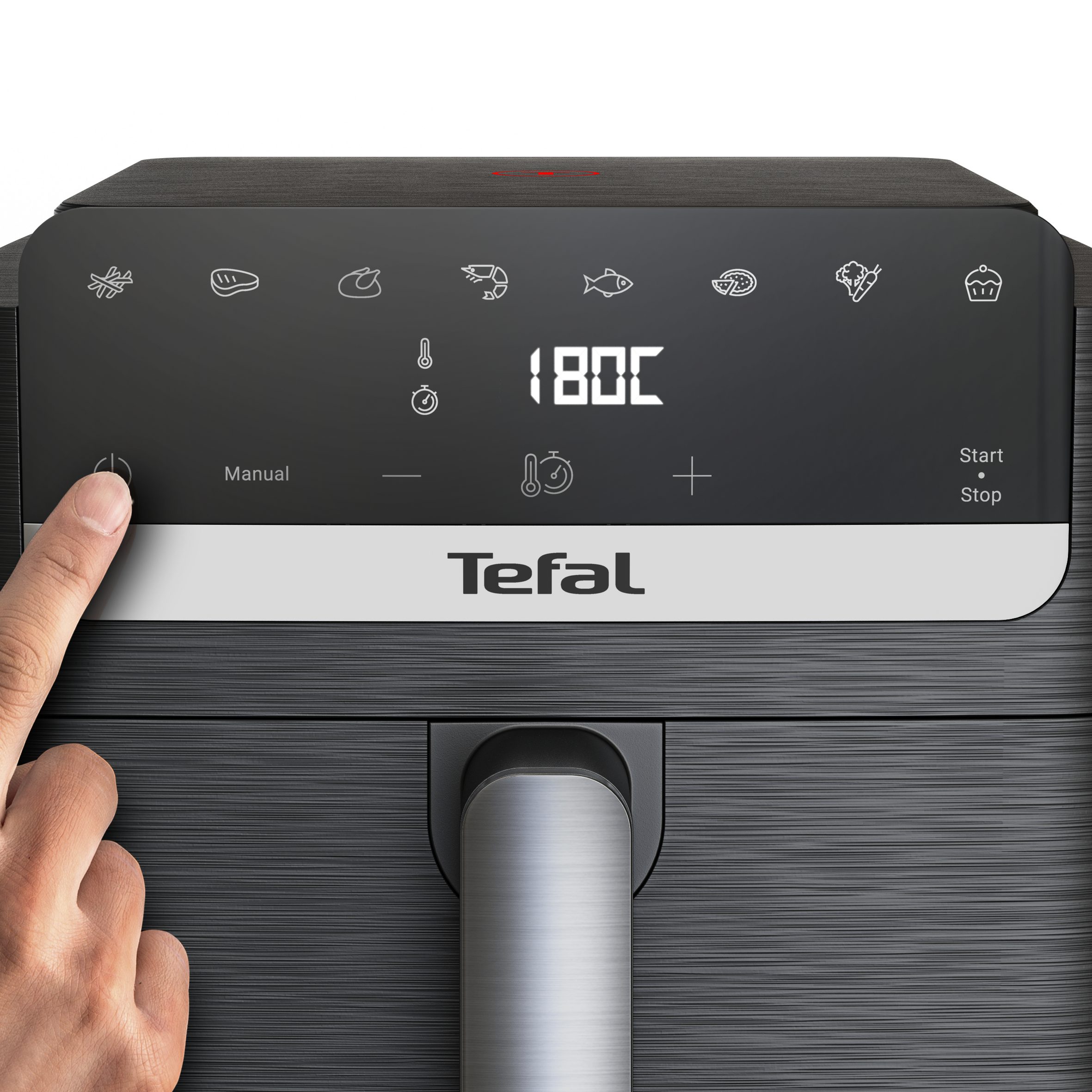 TEFAL EY8618E0 Easy Fry Mega 7,5 literes kompakt forrólevegős sütő – 7. kép