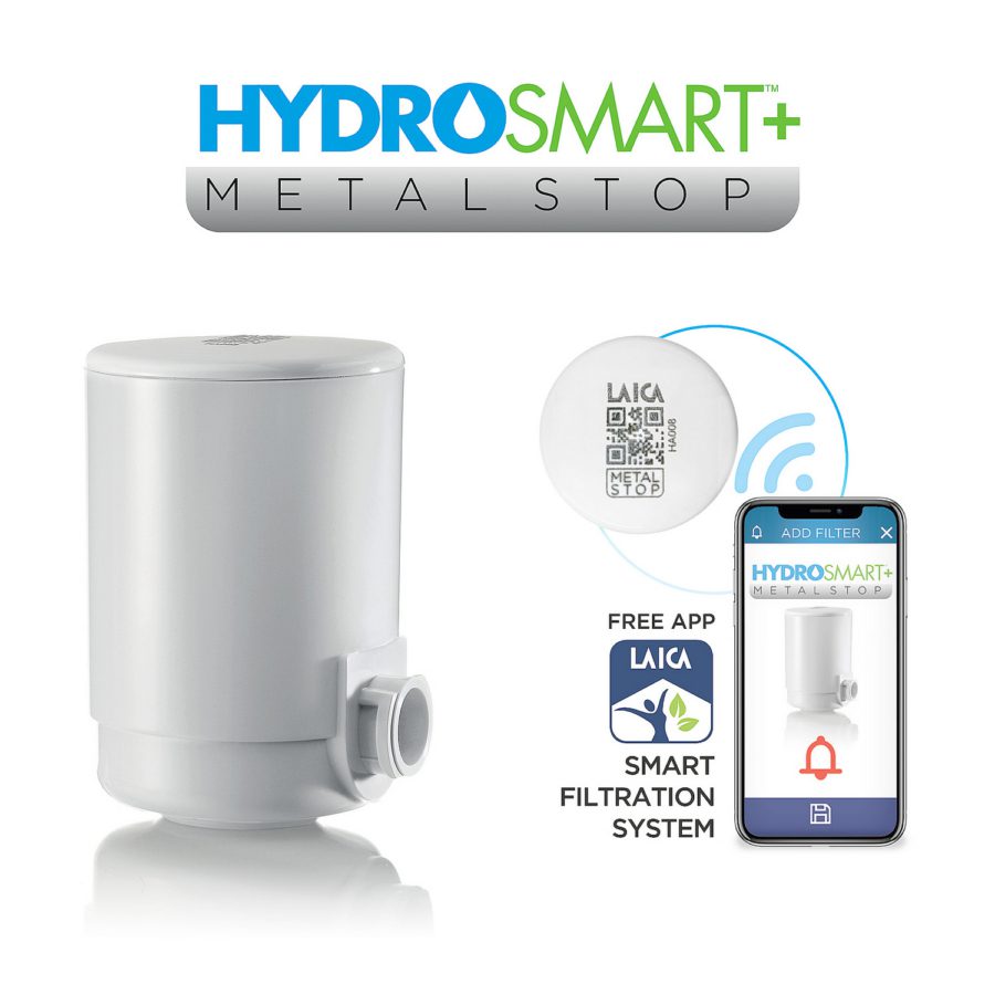 LAICA R10 csapra szerelhető HYDROSMART vízszűrő, 900 l, fehér – 4. kép
