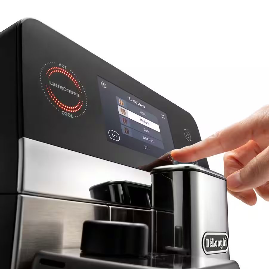 DE-LONGHI Eletta Ultra ECAM470.85.MB automata kávéfőző hideg és forró italokhoz – 4. kép