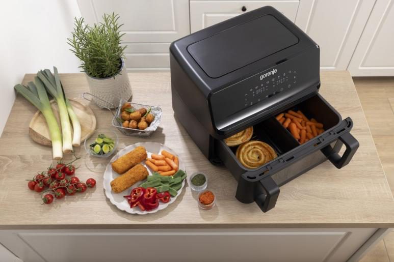 GORENJE AF2700BP 9 literes, kétzónás air fryer – 8. kép