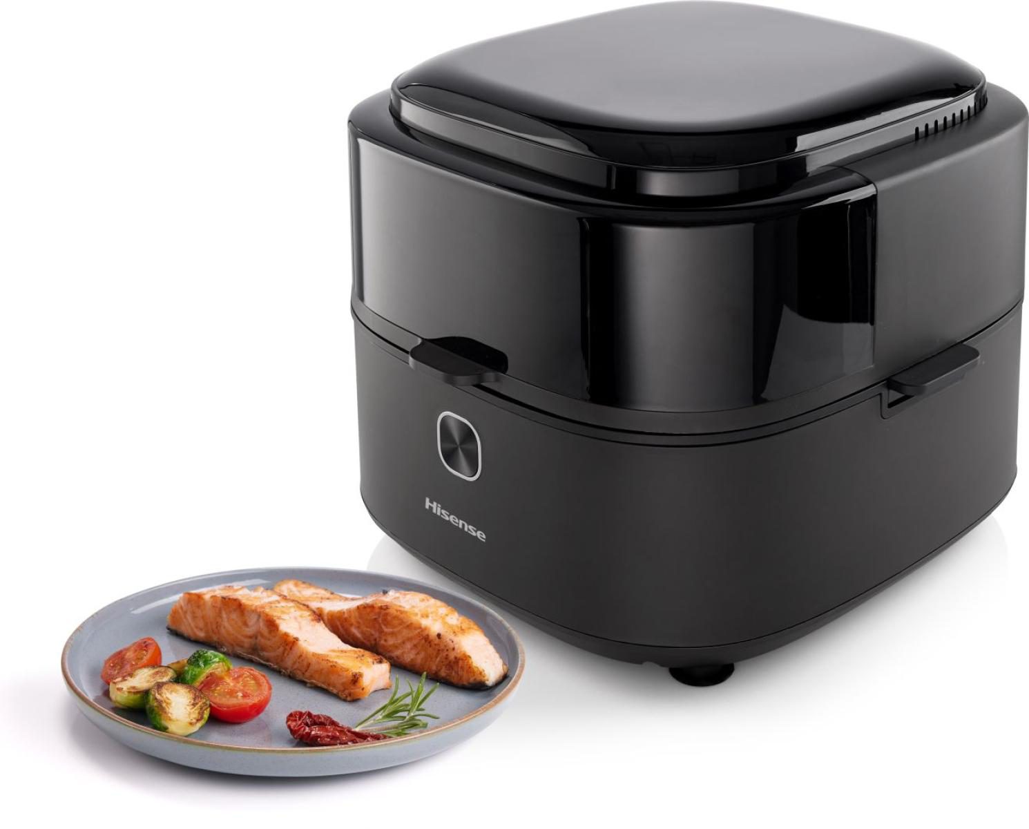 HISENSE HAF1350DR air fryer automatikus keverőlapáttal, 6,7 literes kosárral – 12. kép