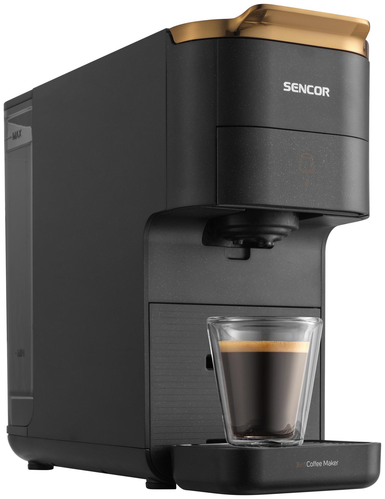 SENCOR SCC 1000BK multikapszulás kávéfőző 20 bar nyomással – 4. kép