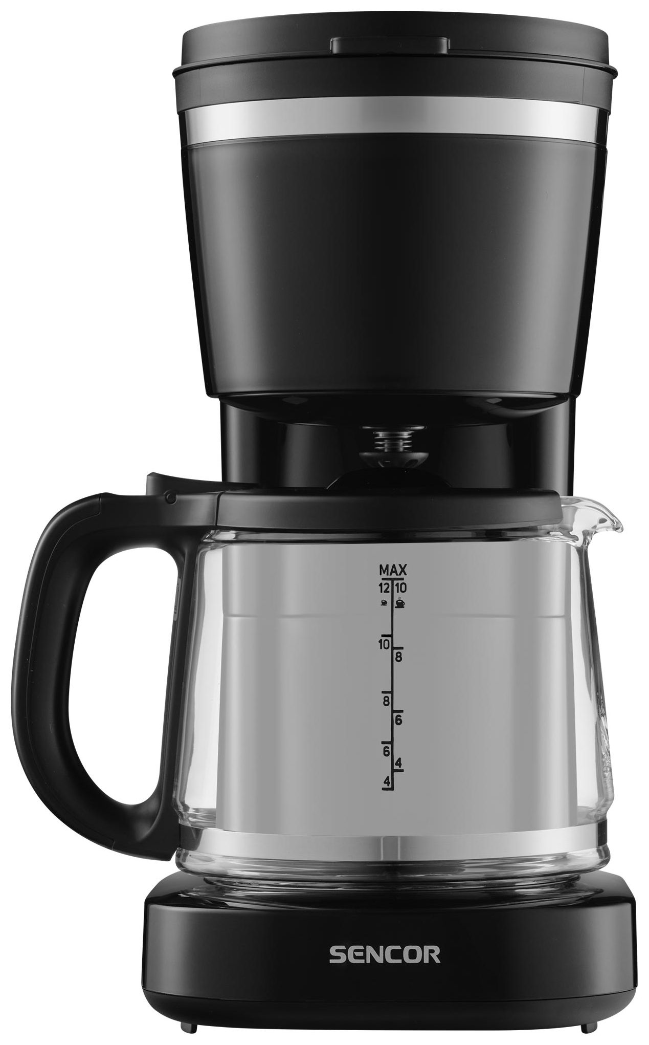 SENCOR SCE 2710BK filteres kávéfőző 1,5 literes üvegkancsóval – 2. kép