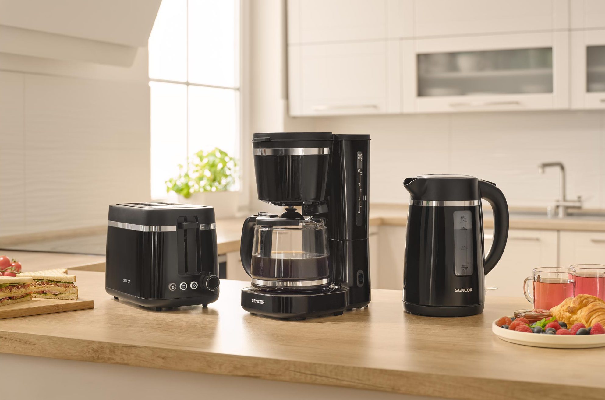 SENCOR SCE 2710BK filteres kávéfőző 1,5 literes üvegkancsóval – 13. kép