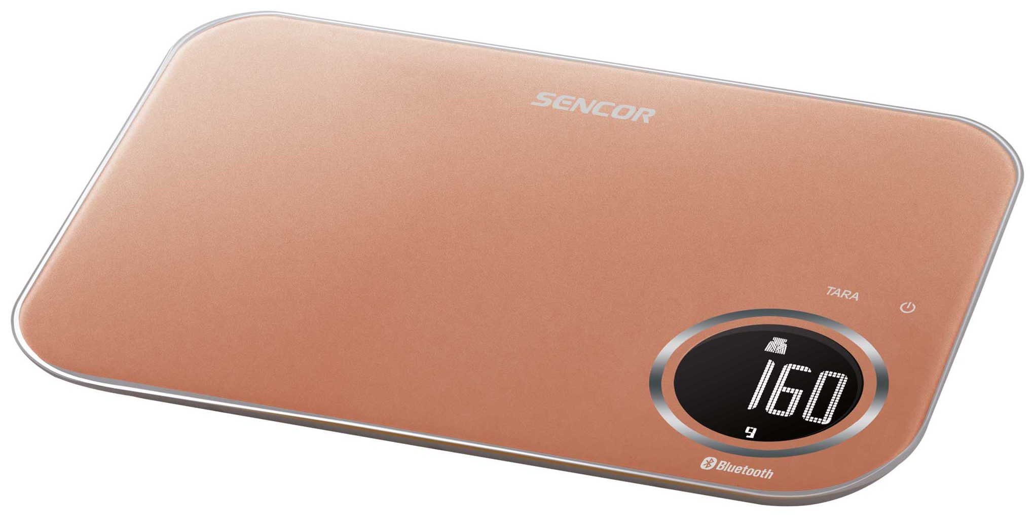 SENCOR SKS 7176GD okos konyhai mérleg Bluetooth-kapcsolattal, arany – 2. kép