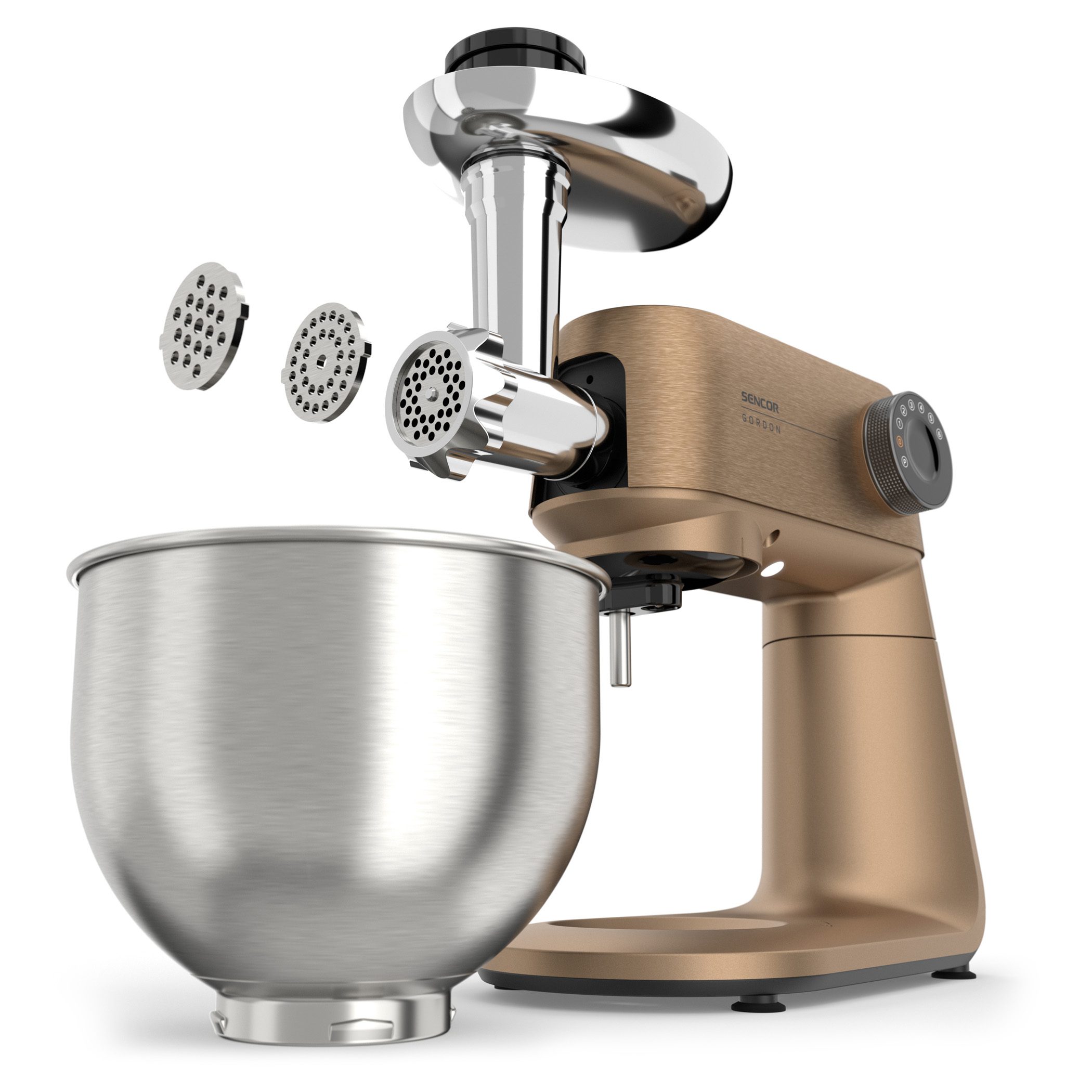 SENCOR STM 7630RS GORDON rozégold konyhai robotgép 1500 W teljesítménnyel – 9. kép