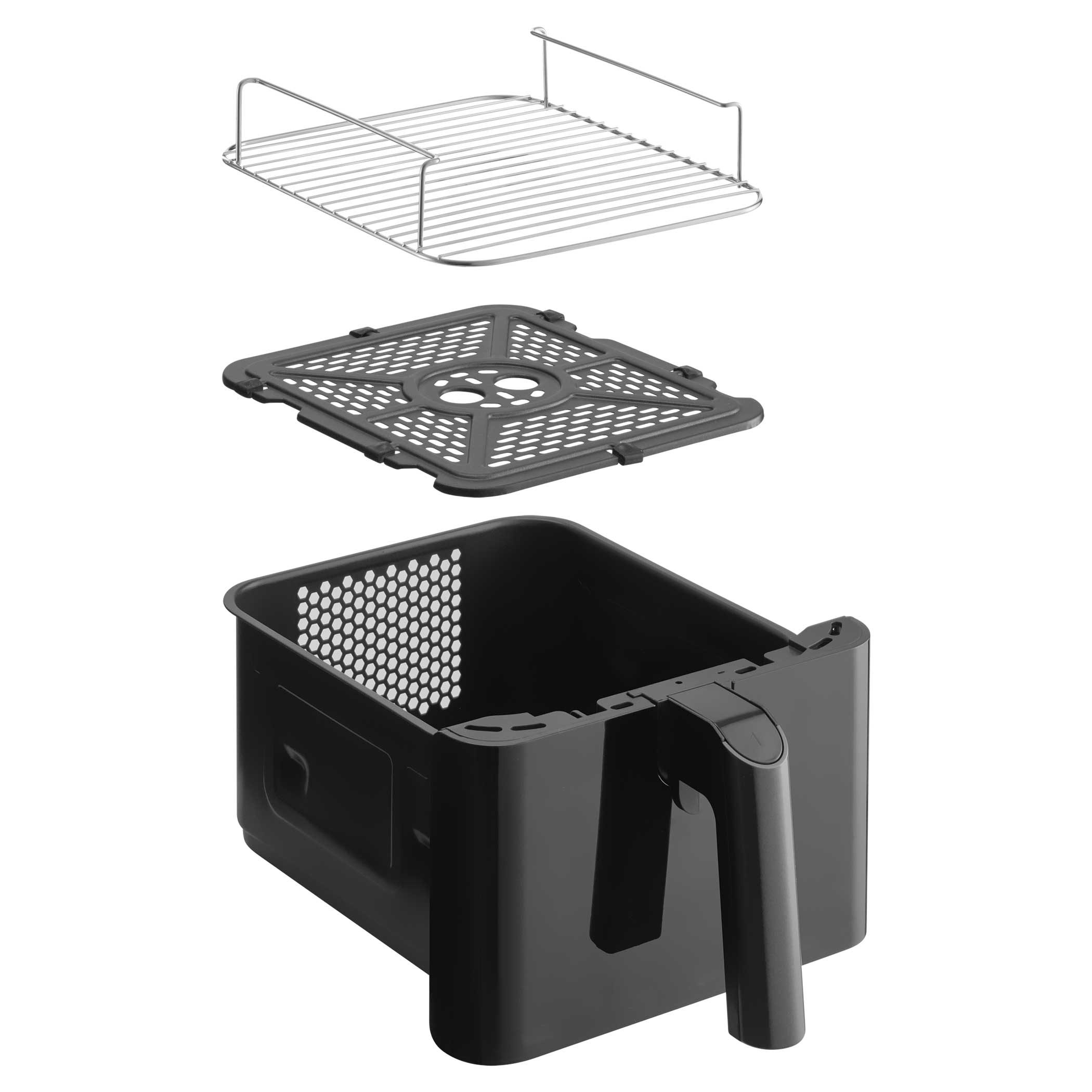 SENCOR SFR 1250BK dupla kosaras forrólevegős fritőz – 5. kép