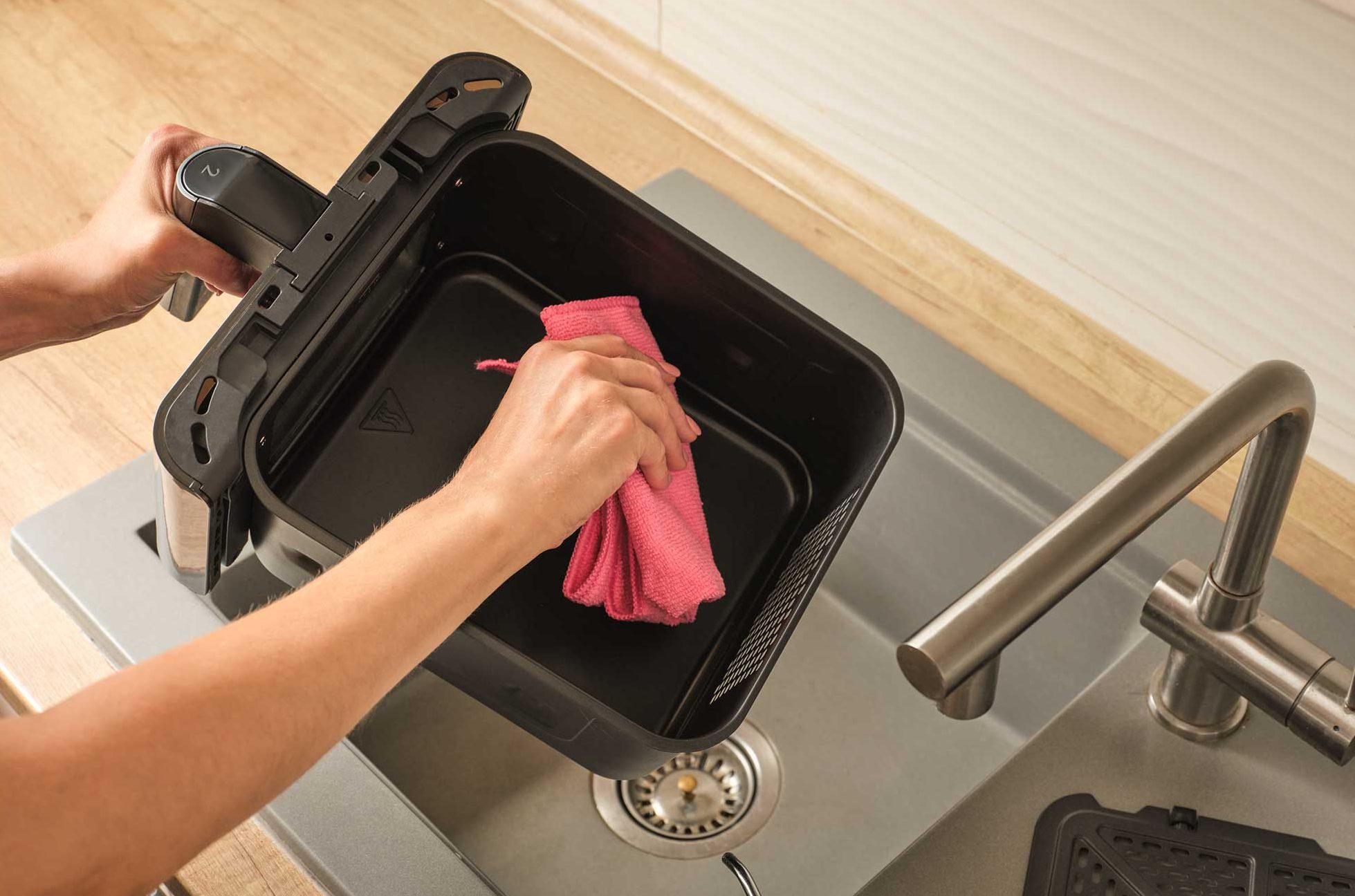 SENCOR SFR 1250BK dupla kosaras forrólevegős fritőz – 13. kép