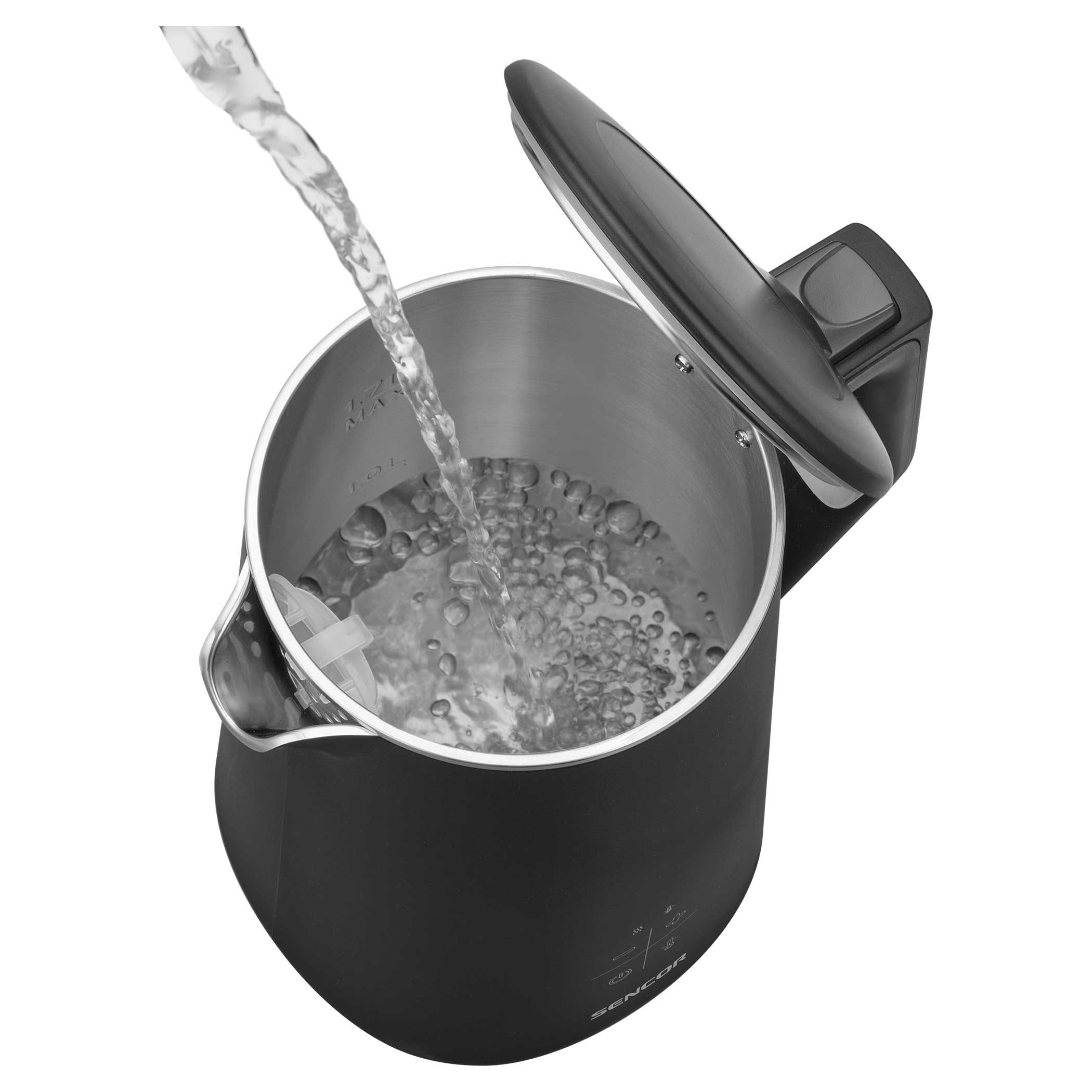 SENCOR SWK 0600BK hőfokszabályozós vízforraló, 1,7 l – 7. kép