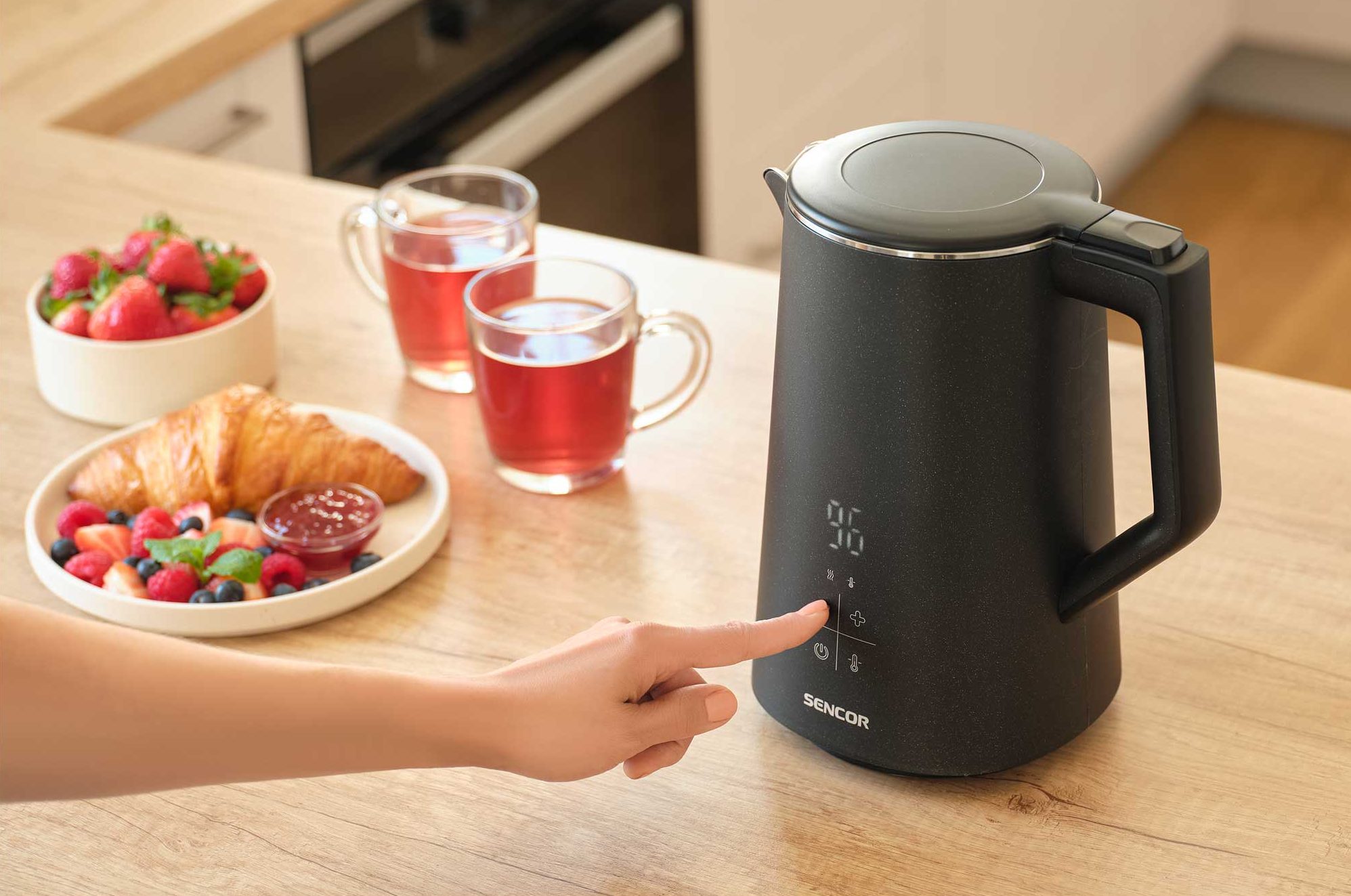 SENCOR SWK 0600BK hőfokszabályozós vízforraló, 1,7 l – 10. kép