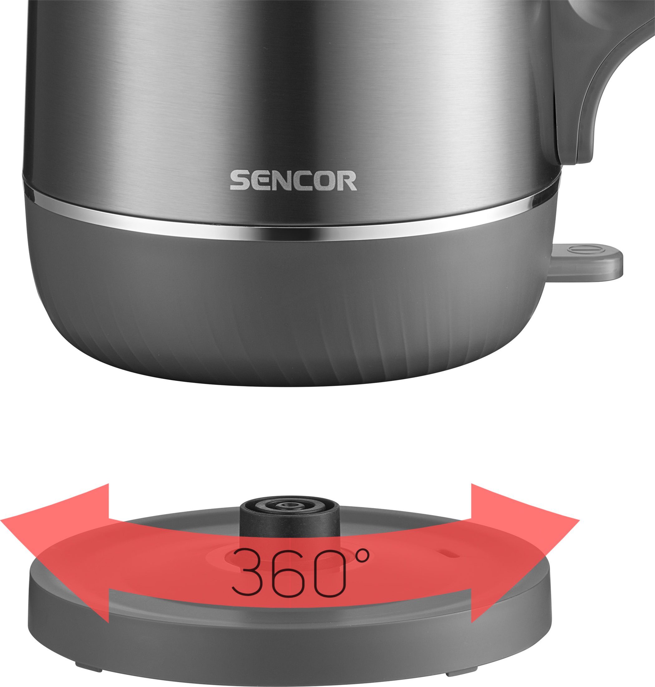 SENCOR SWK 0800GY dupla falú vízforraló, 1,7 l – 5. kép