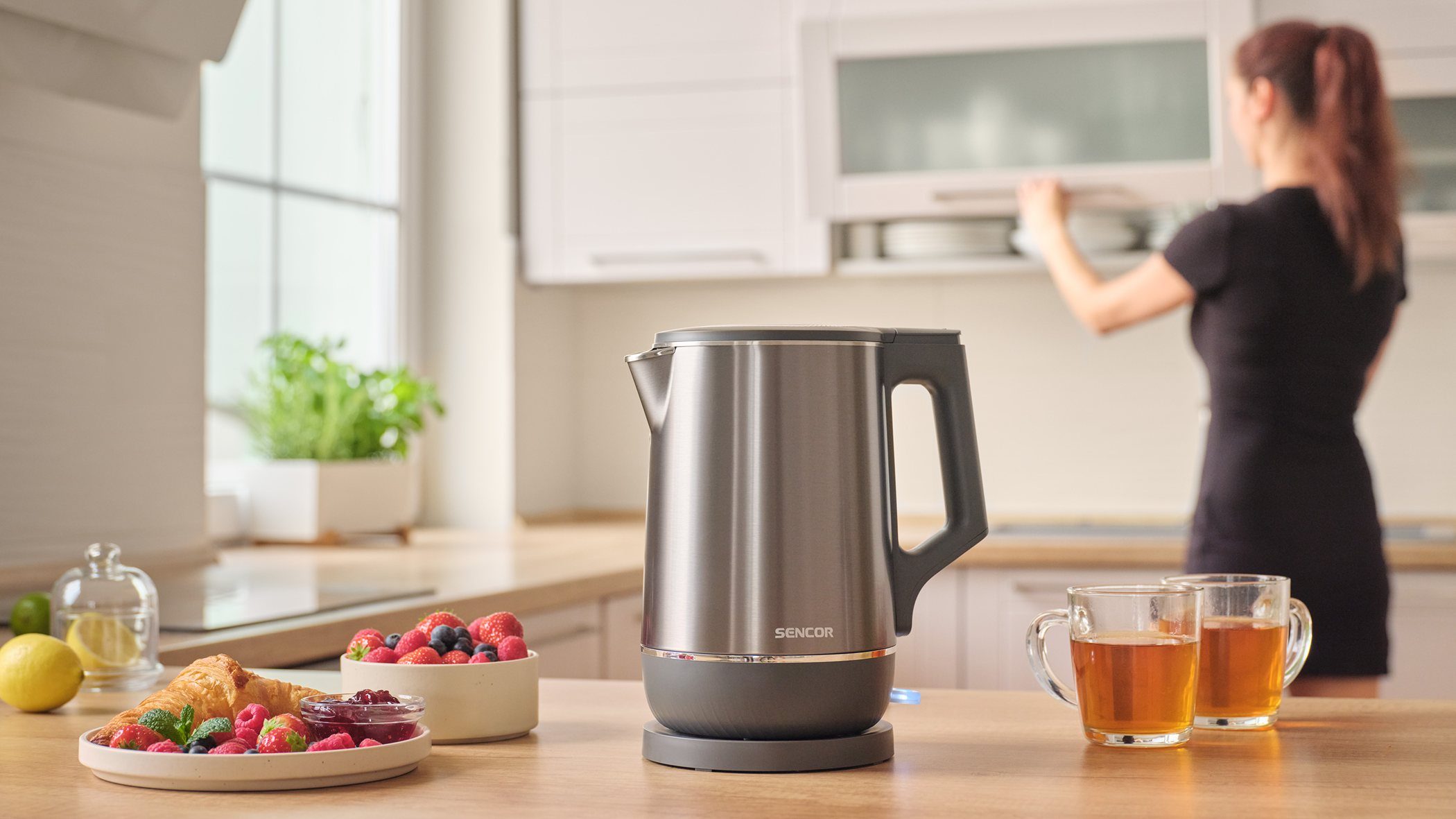 SENCOR SWK 0800GY dupla falú vízforraló, 1,7 l – 7. kép