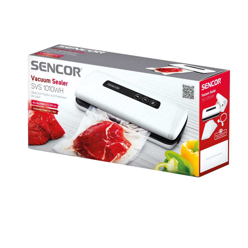 SENCOR SVS 1010WH vákuumos fóliahegesztő, két sebességfokozattal – 5. kép