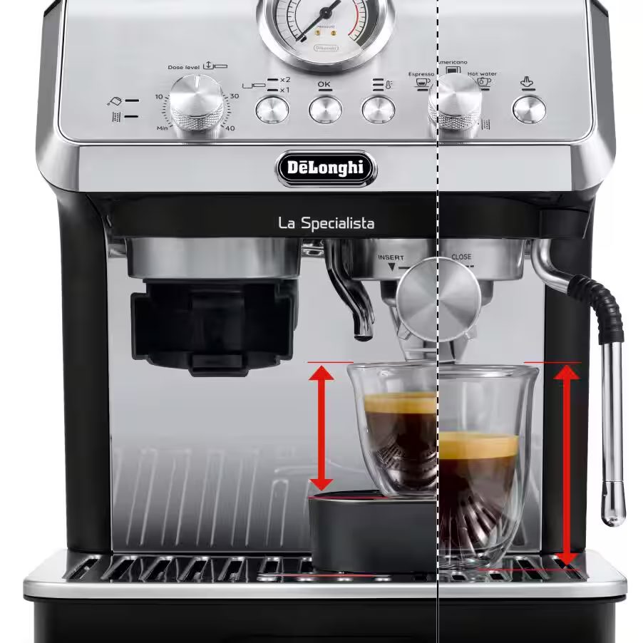 DE-LONGHI EC9155.MB presszókávéfőző beépített darálóval és gőzkarral – 2. kép