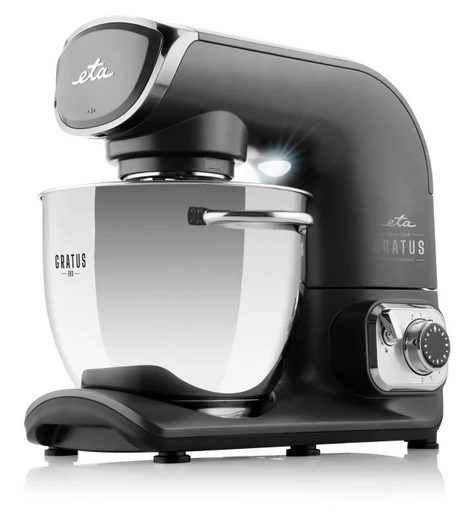 ETA Gratus Evo Origin II fekete, teljes fém konyhai robotgép 1500 W-os motorral – 2. kép