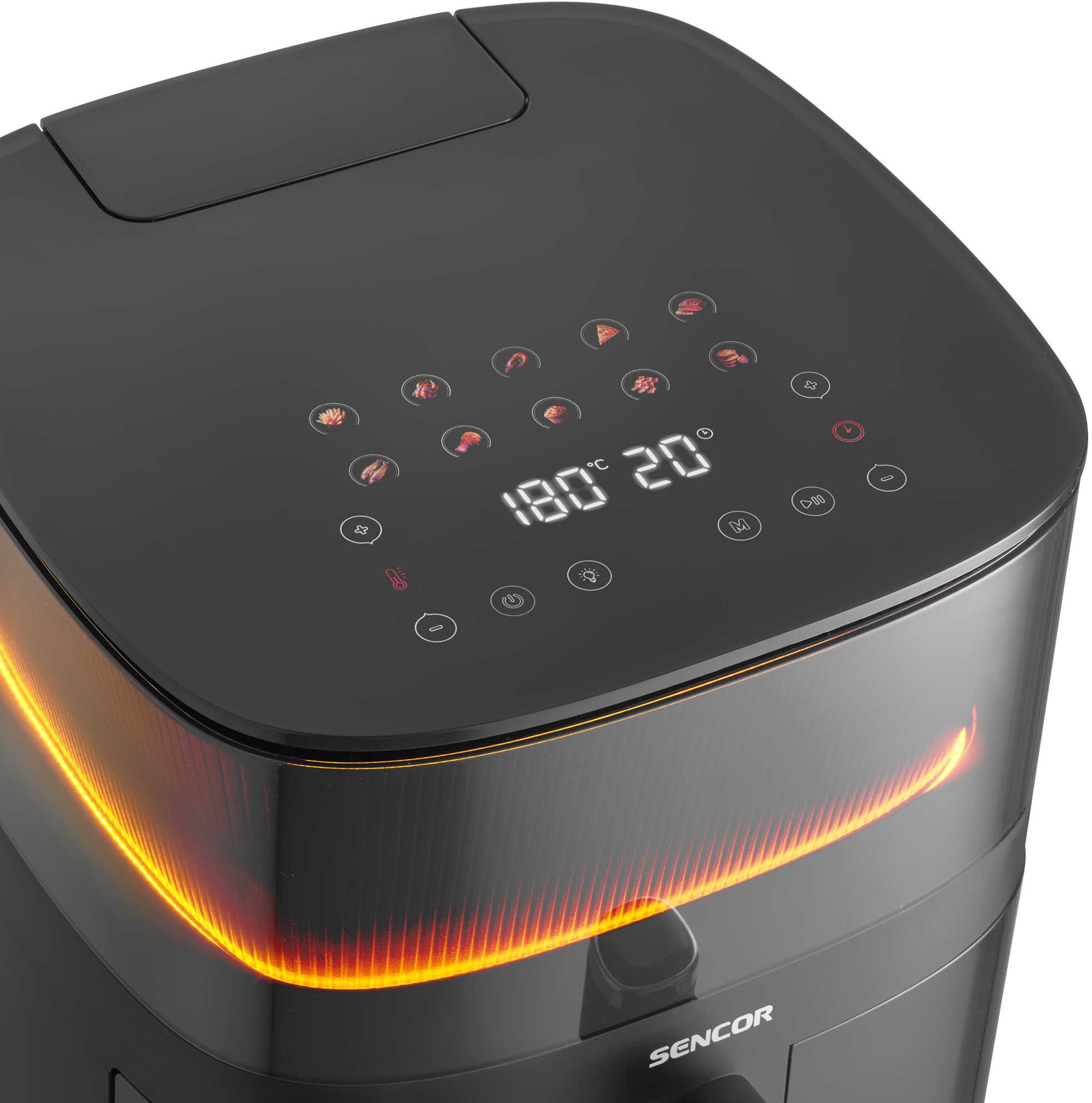 SENCOR SFR 5050BK forrólevegős sütő vízpermet funkcióval – 6. kép