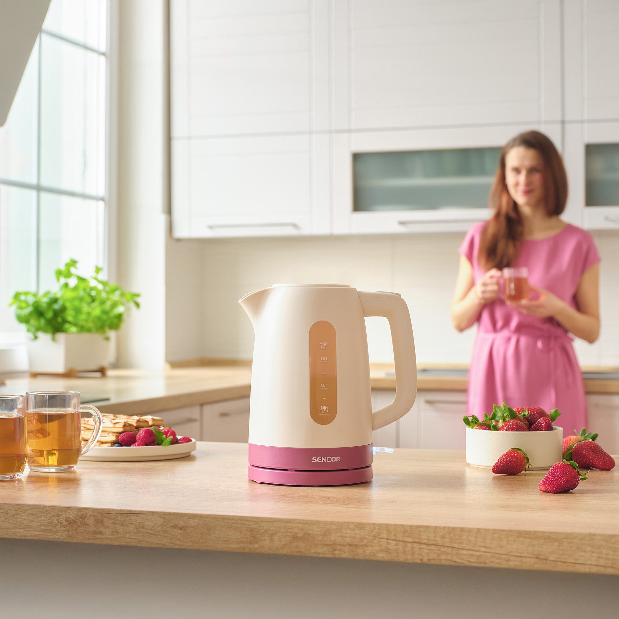 SENCOR SWK 1733RS 1,7 literes vízforraló 2200 W teljesítménnyel – 9. kép