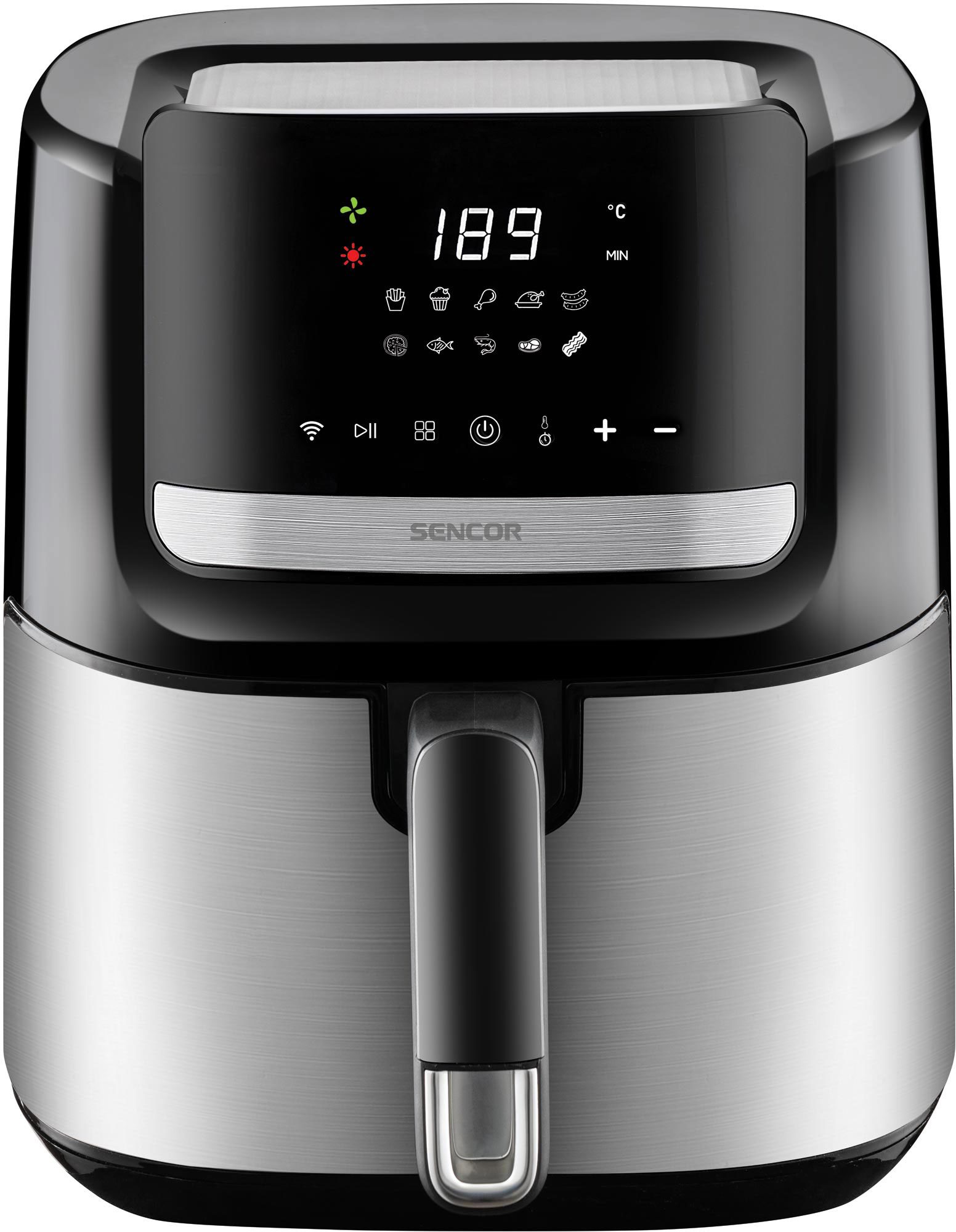 SENCOR SFR 6600SS-EUE3 intelligens forrólevegős sütő, 6,5 l – 2. kép