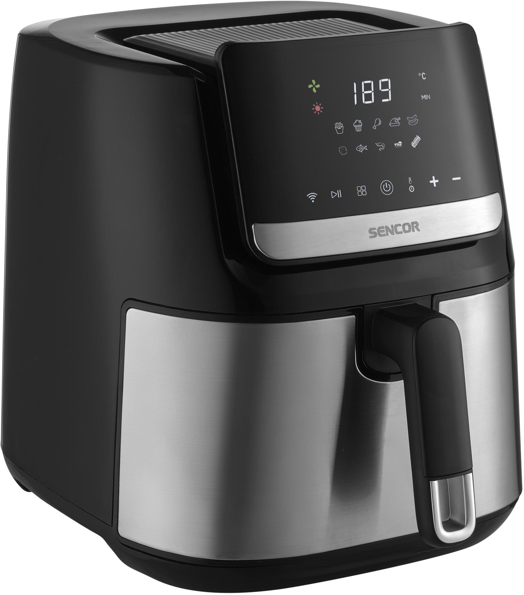 SENCOR SFR 6600SS-EUE3 intelligens forrólevegős sütő, 6,5 l – 3. kép