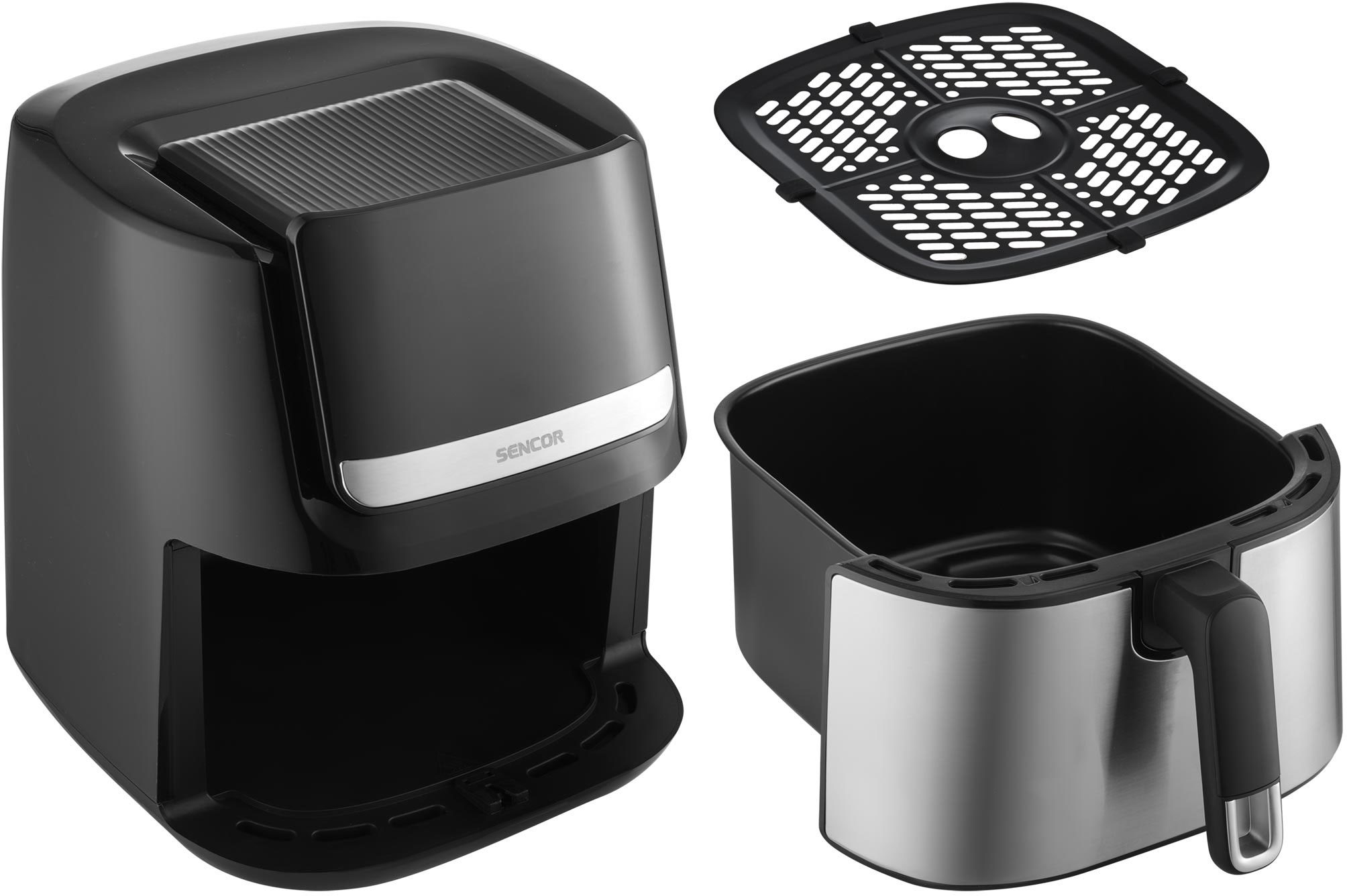 SENCOR SFR 6600SS-EUE3 intelligens forrólevegős sütő, 6,5 l – 8. kép