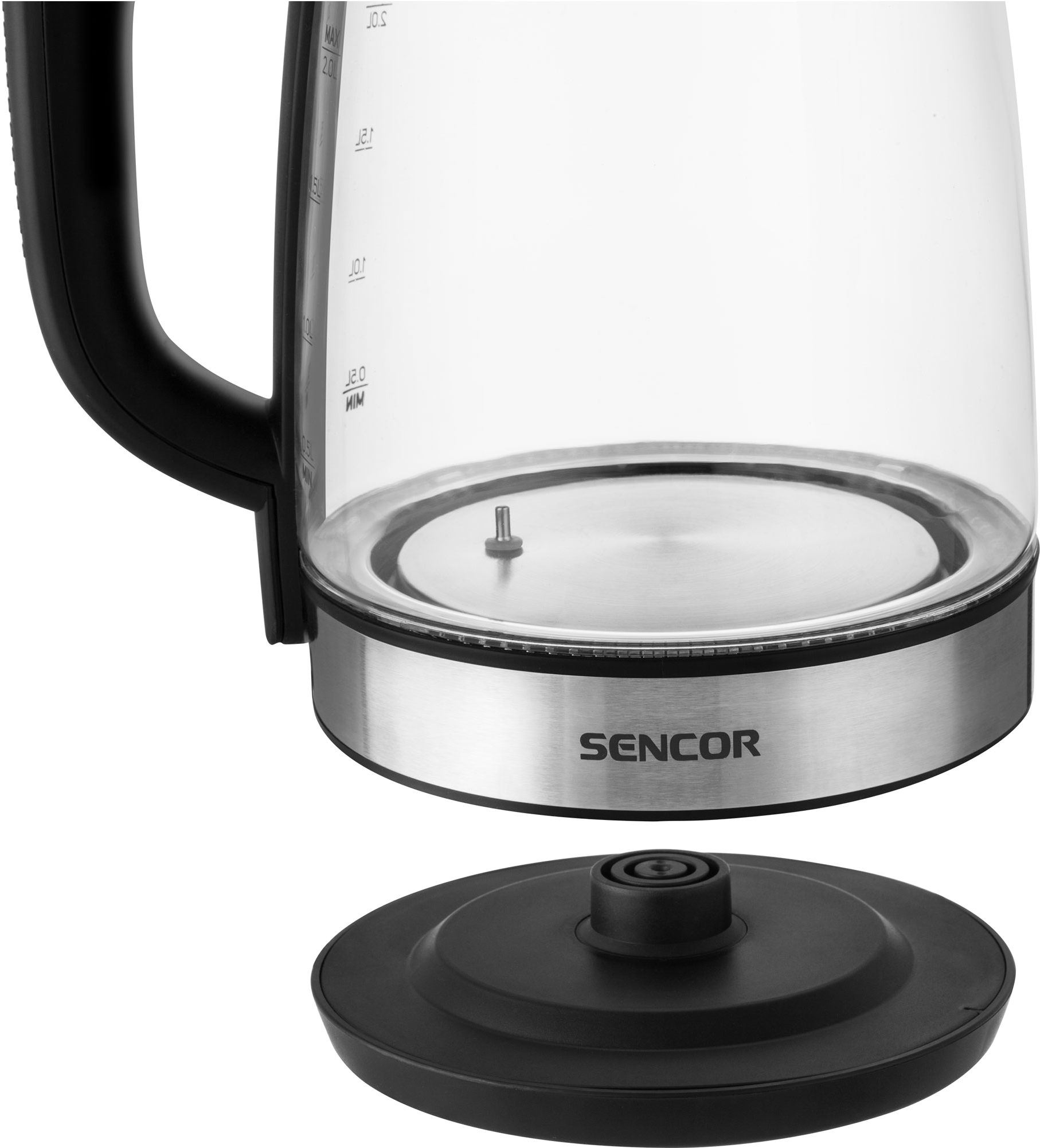SENCOR SWK 2090BK üveg vízforraló hőfokszabályozással, 2 l – 9. kép