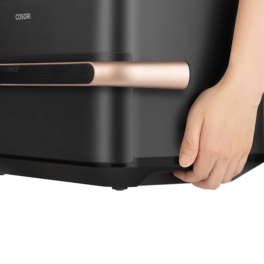 COSORI Dual Blaze TwinFry 10 literes forrólevegős sütő, fekete – 9. kép