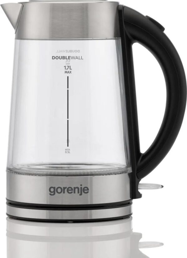 GORENJE K17GDWII üveg vízforraló 1,7 literes kapacitással