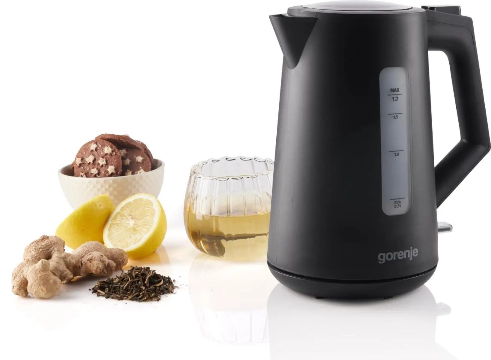 GORENJE K17OPB fekete vízforraló 1,7 l-es kapacitással – 4. kép