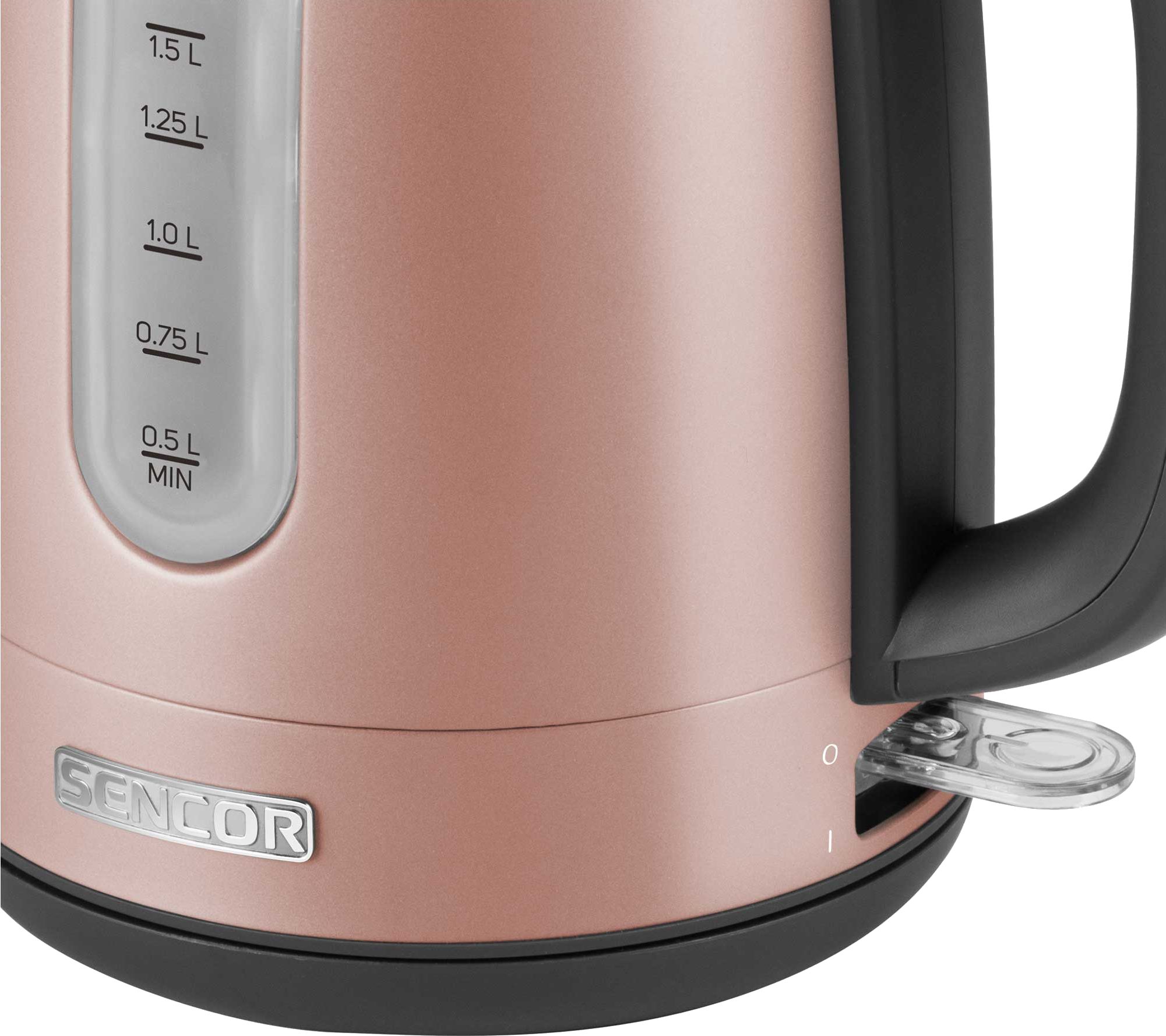 SENCOR SWK 1775RS rózsaszín elektromos vízforraló, 1,7 l, 2150 W – 8. kép