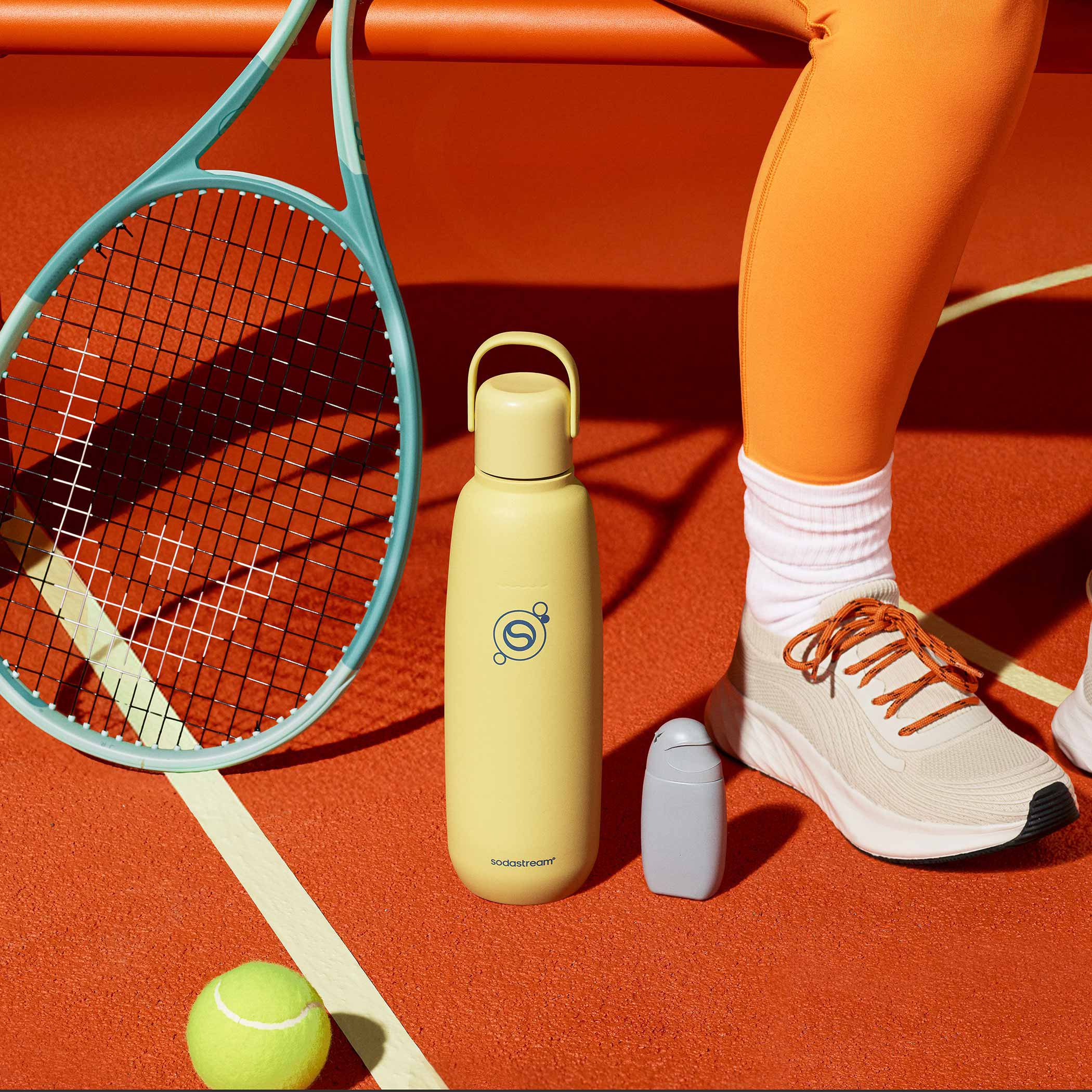 SODA STREAM BO FIZZ&GO COOL 0.9 l citromsárga rozsdamentes acél termosz – 6. kép