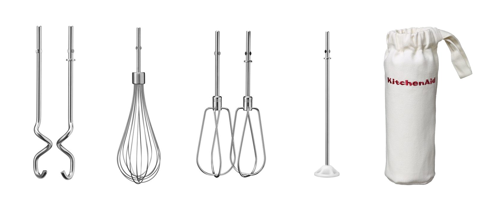 KITCHEN AID KA5KHB9212EER piros kézi mixer, 9 fokozattal, 85 W – 4. kép