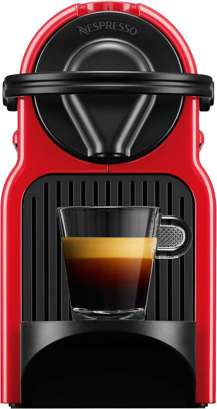 KRUPS Nespresso Inissia XN100510 piros kapszulás kávéfőző – 2. kép