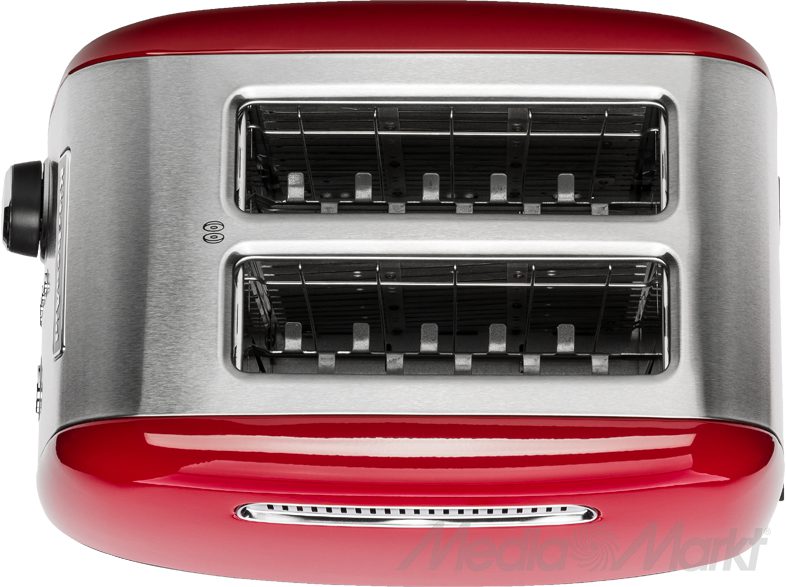 KITCHEN AID KA5KMT221EER kétszeletes, 1100 W-os kenyérpirító piros színben – 3. kép