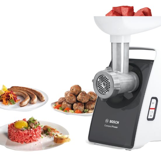 BOSCH MFW3630A húsdaráló 1600 W-os teljesítménnyel, citruspréssel és töltőfeltétekkel – 2. kép