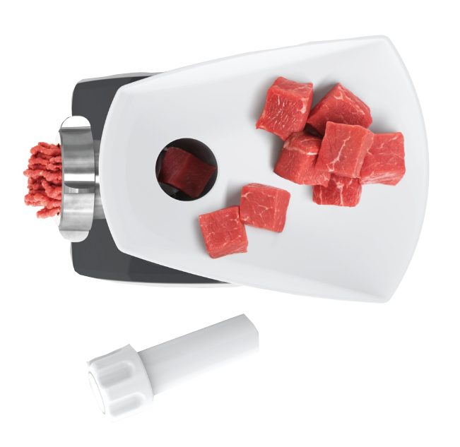 BOSCH MFW3630A húsdaráló 1600 W-os teljesítménnyel, citruspréssel és töltőfeltétekkel – 4. kép