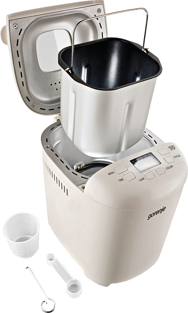 GORENJE BM 910 WII kenyérsütő 15 programmal, 550 W teljesítménnyel – 3. kép