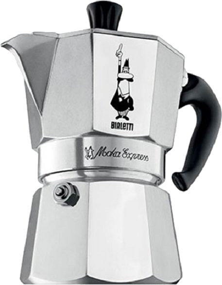 BIALETTI 1163 Moka Express 6 adagos kotyogós kávéfőző – 2. kép