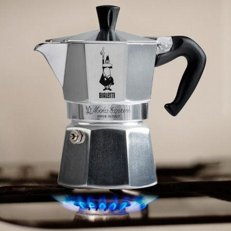 BIALETTI 1162 Moka Express 3 adagos alumínium kotyogós kávéfőző – 7. kép