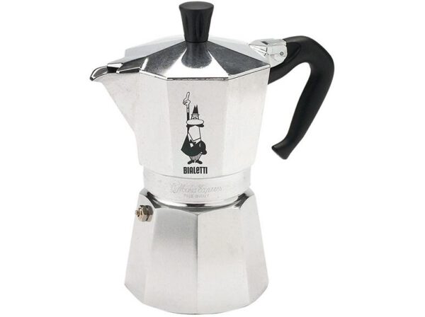 BIALETTI MOKA EXPRESS 9 adagos kotyogós kávéfőző, ezüst