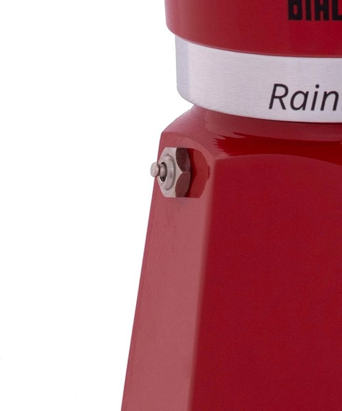 BIALETTI 0004962 Rainbow piros alumínium kotyogós kávéfőző, 3 adagos – 6. kép