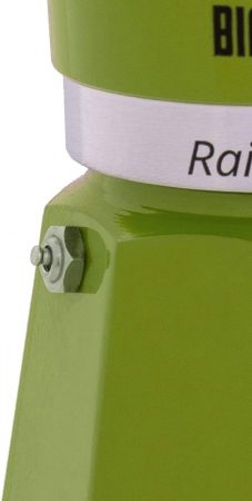 BIALETTI 0004973 Rainbow zöld alumínium kotyogós kávéfőző, 6 adagos – 2. kép
