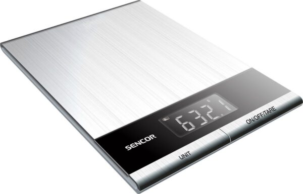 SENCOR SKS 5305 vékony digitális konyhai mérleg 5 kg-os kapacitással