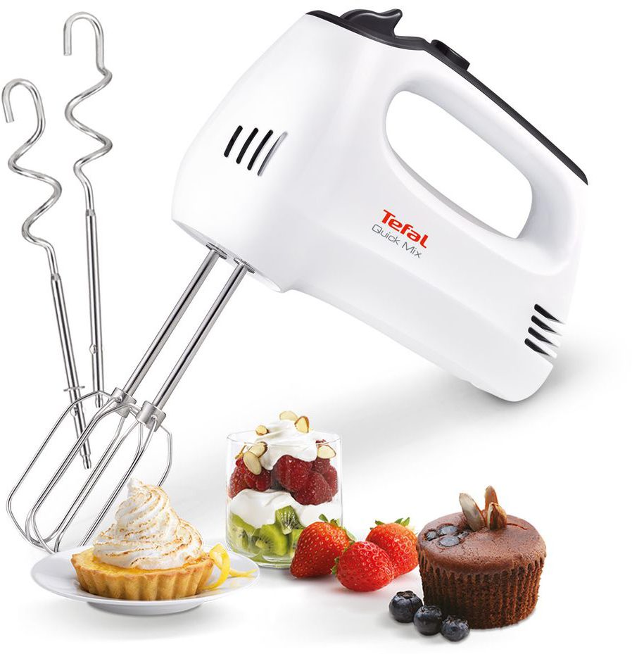 TEFAL HT310138 Quickmix 300 W-os fehér kézi mixer – 2. kép