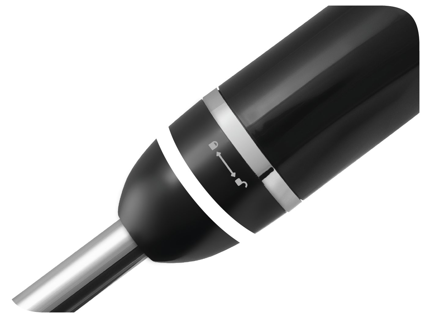 OK. OSB 1021 botmixer rozsdamentes acél keverőszárral, 400 W – 2. kép